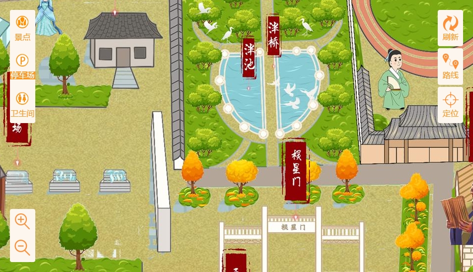 山城手绘地图景区语音讲解导览系统：智慧景区建设的基石